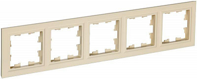 Рамка на 5 постов IEK Brite РУ-5-БрКр BR-M52-K10