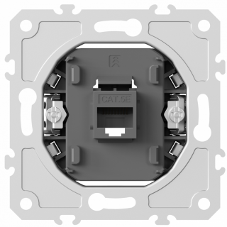 Механизм розетки для компьютера RJ45 одиночная категория 5e ClassE-8 Donel серия DB16200