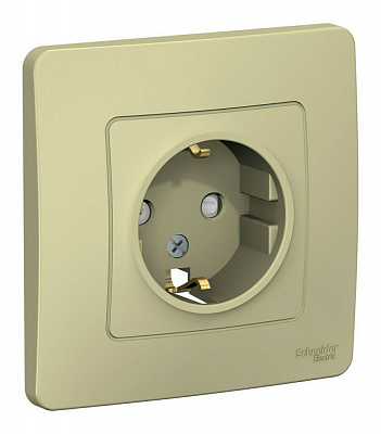 Розетка SE Blanca бежевый BLNRS001117