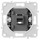 Механизм розетки для компьютера RJ45 одиночная категория 5e ClassE-8 Donel серия DB16200