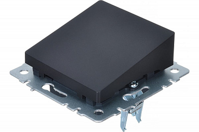 Вывод кабеля IEK Brite МВ10-БрЧ черный BR-VK10-0-K02