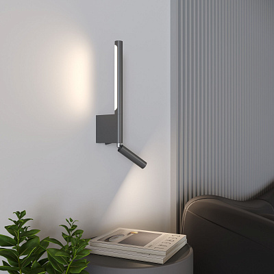 Настенный светодиодный светильник Elektrostandard Sarca Sarca LED графит a066403