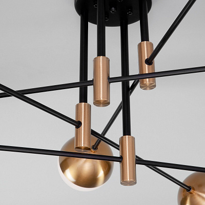 Люстра Eurosvet Nuvola 70129/8 латунь a057080