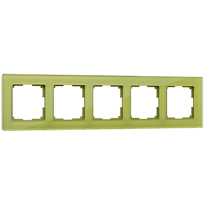 Рамка на 5 постов Werkel Favorit WL01-Frame-05 фисташковый a036591
