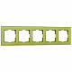 Рамка на 5 постов Werkel Favorit WL01-Frame-05 фисташковый a036591