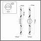 Настенный светильник Odeon Light Aletta 6694/6WL