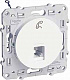 Розетка RJ12 белая SE Odace S52R497