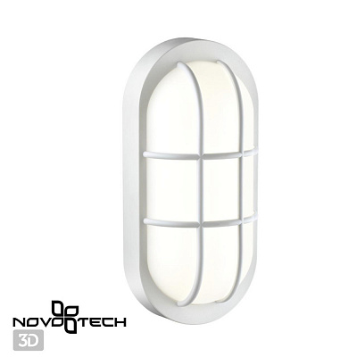 Уличный настенный светодиодный светильник Novotech Opal 358916