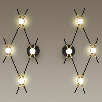 Настенный светильник Odeon Light Mondy 3906/13WL