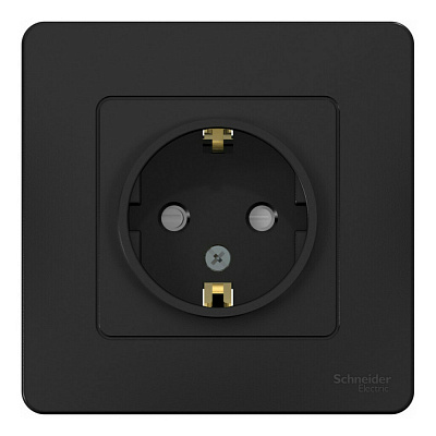 Розетка SE Blanca антрацит BLNRS001116