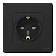 Розетка SE Blanca антрацит BLNRS001116