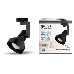 Светильник трековый однофазный Gauss TR013