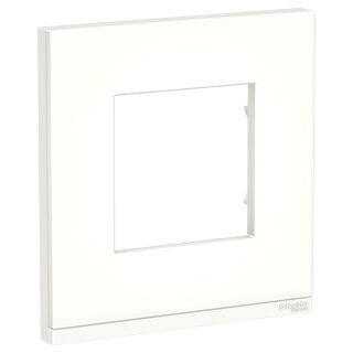 Рамка на 1 пост белая SE Unica Pure NU600289