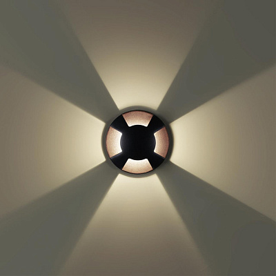 Уличный грунтовый светильник Odeon Light Wald 6662/3GL3