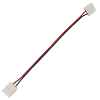 Соединительный кабель с двумя 2-х конт. зажимными разъемами 10mm 15 см. уп. 3 шт. Ecola SC21C2ESB