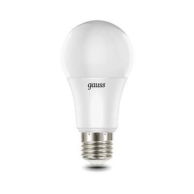 Лампа Gauss A60 10W E27 RGBW+димирование LED 102102410