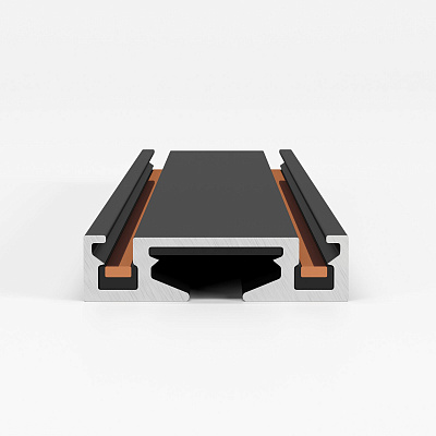 Шинопровод накладной 2м черный Elektrostandard Flat Magnetic 85129/00 a063722