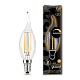 Лампа Gauss Filament Свеча на ветру 5W 420lm 2700К Е14 LED 104801105-D (5 шт)